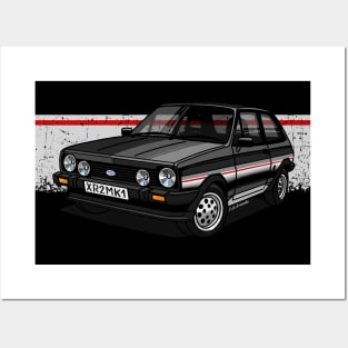 The super cool hot hatch for medium and light backgrounds Posters and Art